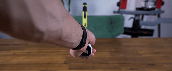 How to Hold the Continental Grip: Left Hand Back View
