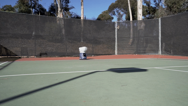 Tennis Ball Machine Speed