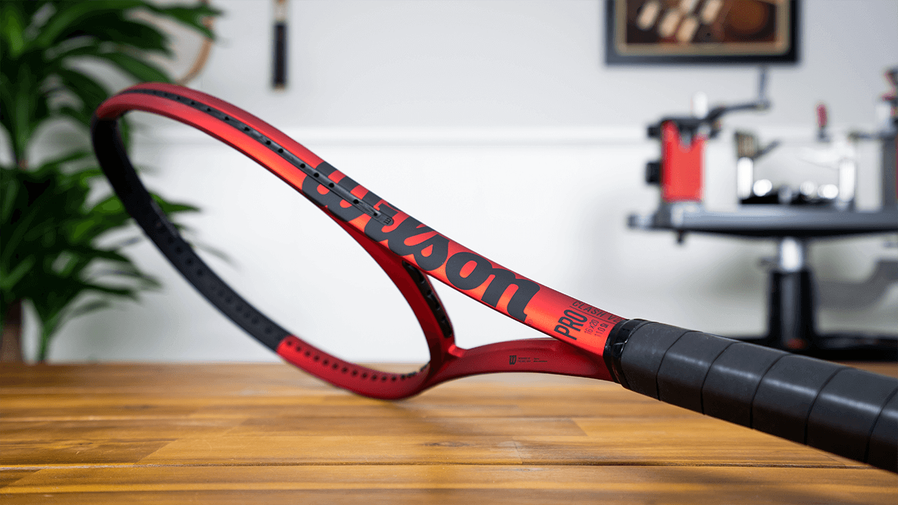 Wilson Clash 100 Pro v2 Racquet Down the Side