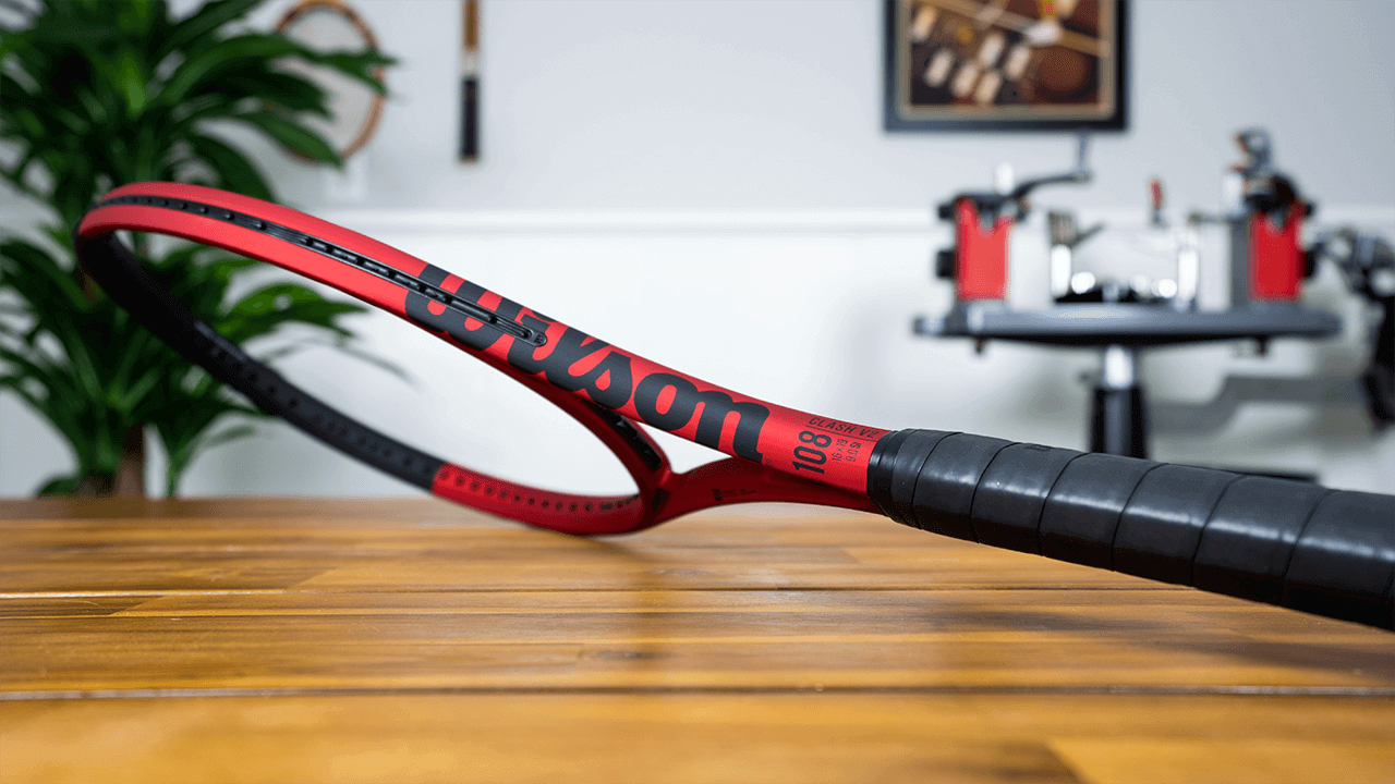 Wilson Clash 108 v2 Racquet Down the Side