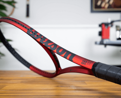 Wilson Clash 98 v2 Racquet Down the Side