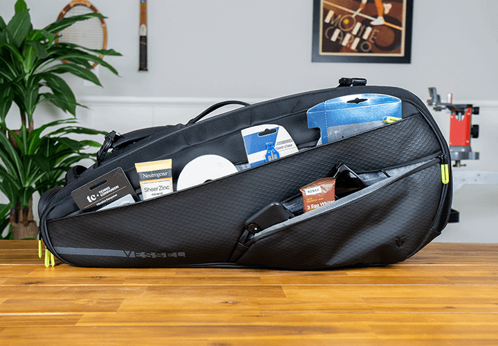 Vessel Baseline Racquet Bag Organization