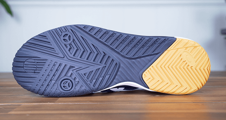 The Outsole of a Tennis Shoe