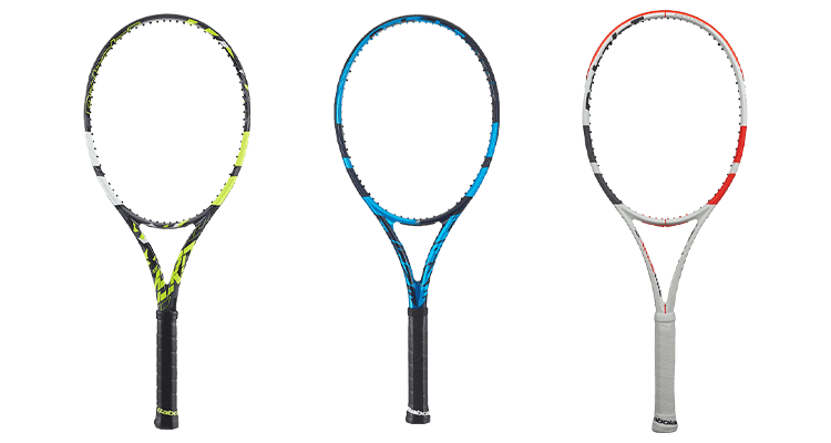 Babolat's Pure Aero, Pure Drive, and Pure Strike Tennis Racquets