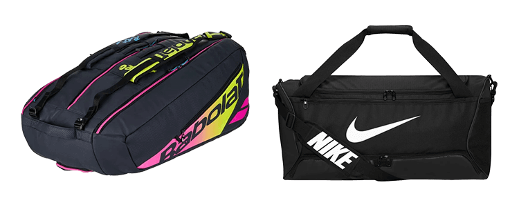 Babolat Pure Aero Rafa Racquet Bab & Nike Brasilia Duffle Bag
