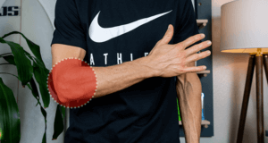 A Diagram Showing Where on a Players Arm Tennis Elbow Occurs
