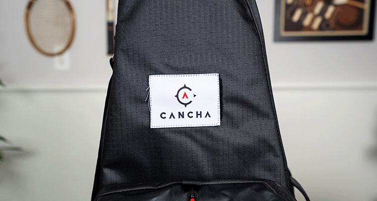 Cancha Pro Racquet Bag Logo