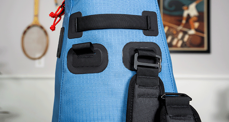 Cancha Voyager Racquet Bag's Removable Backpack Straps