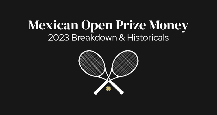 Mexican Open Prize Money | 2023 Breakdown & Historicals