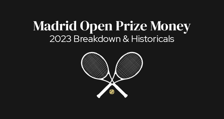 Mutua Madrid Open Prize Money | 2023 Breakdown & Historicals