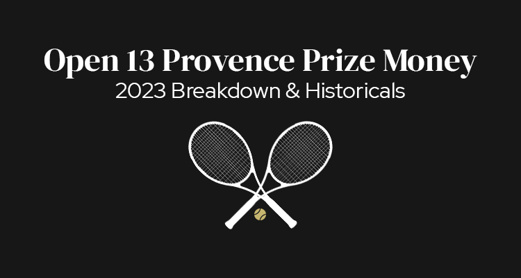Open 13 Provence, Marseille Prize Money | 2023 Breakdown & Historicals