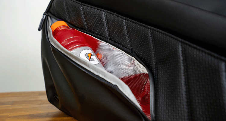 Vessel Baseline Racquet Bag 2.0 Insulated Beverage Compartment