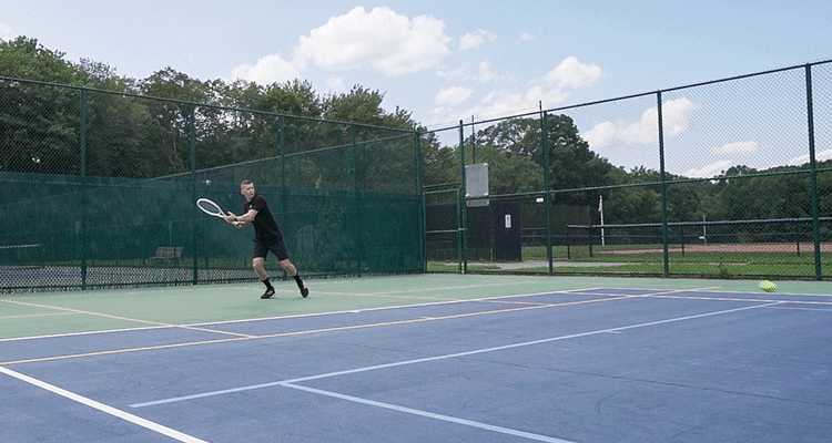Hitting a Forehand Groundstroke with the Wilson Shift 99 Pro 315