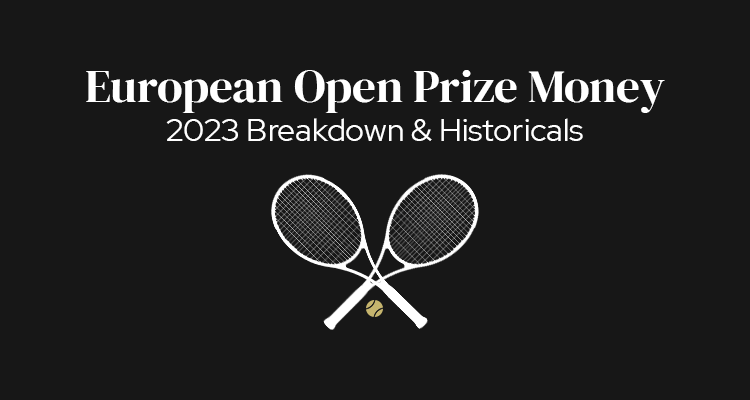 European Open, Antwerp Prize Money | 2023 Breakdown & Historicals