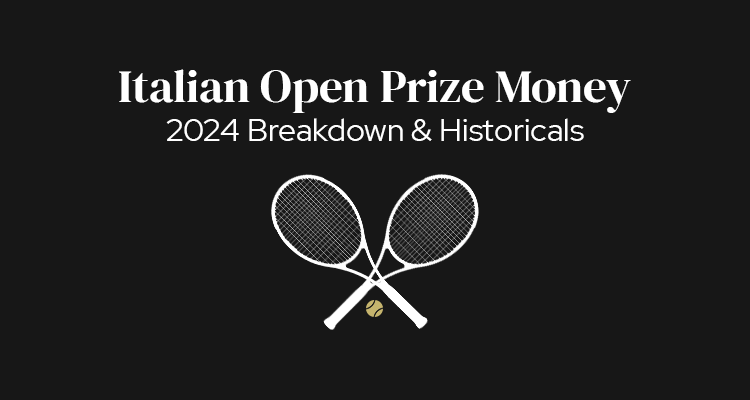 Italian Open, Rome Masters Prize Money | 2024 Breakdown & Historicals