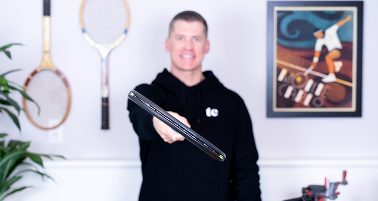 Jon Crim Holding the Hawaiian Grip and Smiling Jon Crim Holding the Hawaiian Grip and Smiling