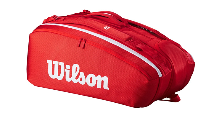 Wilson Super Tour Red 15 Racquet Bag