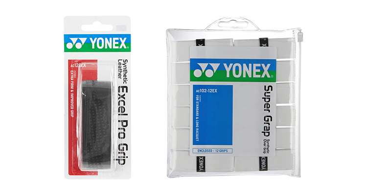 Yonex Excel Pro Replacement Grip and Super Grap Overgrips