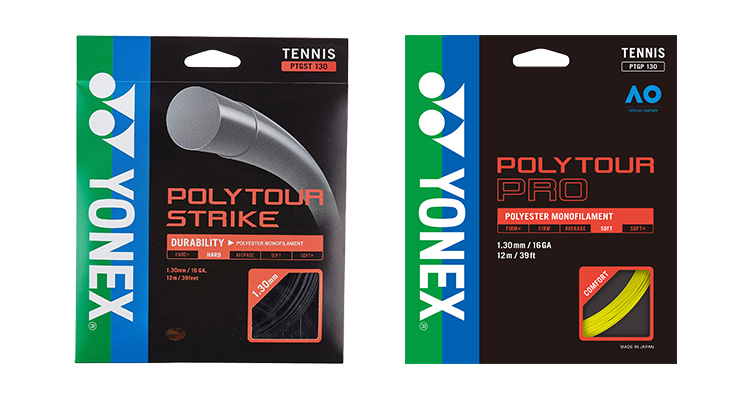 Yonex Poly Tour Strike and Poly Tour Pro
